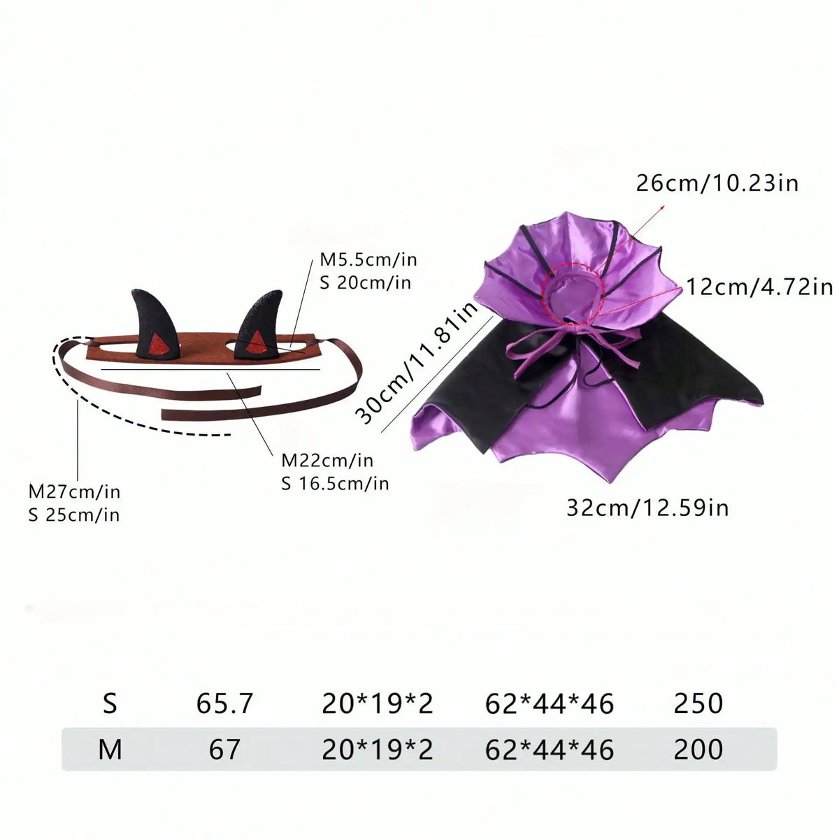 Halloween Bat Pet Cloak Dog Costume Cat Cape Cosplay Outfit