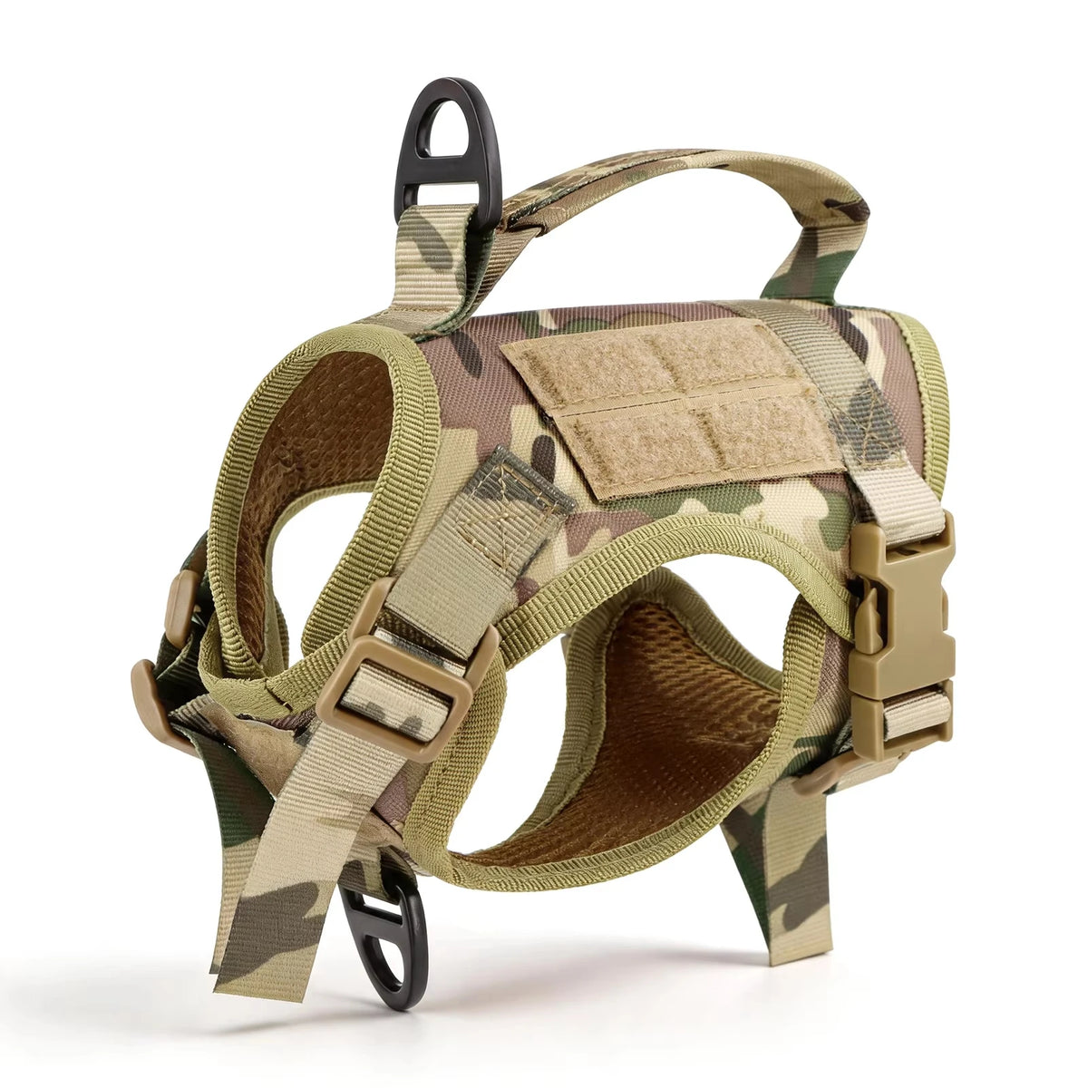 PETRAVEL Tactical Cat Harness Vest and Leash Set Adjustable Escape Proof