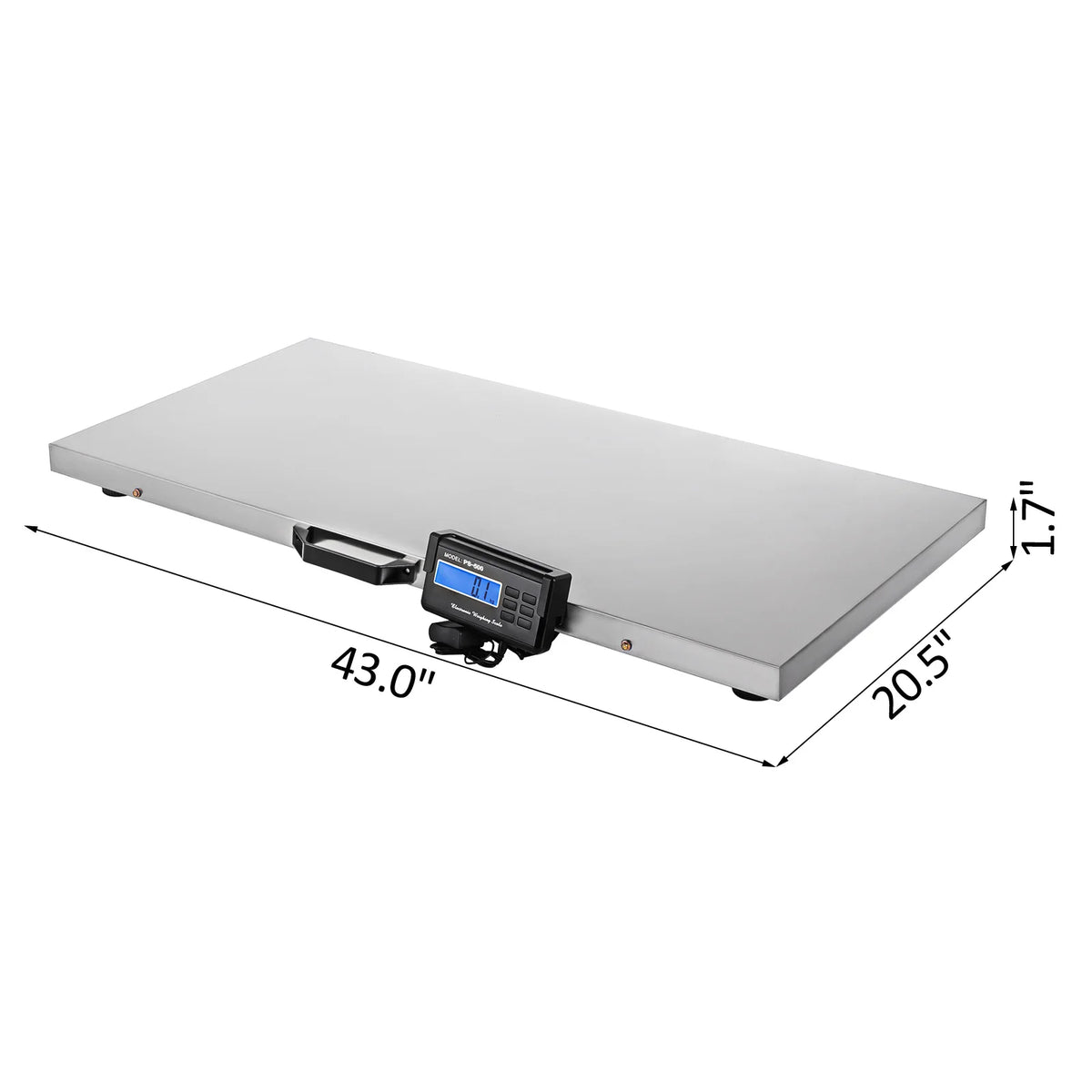 Heavy Duty Digital Livestock Weighing Scale With Stainless Steel Platform