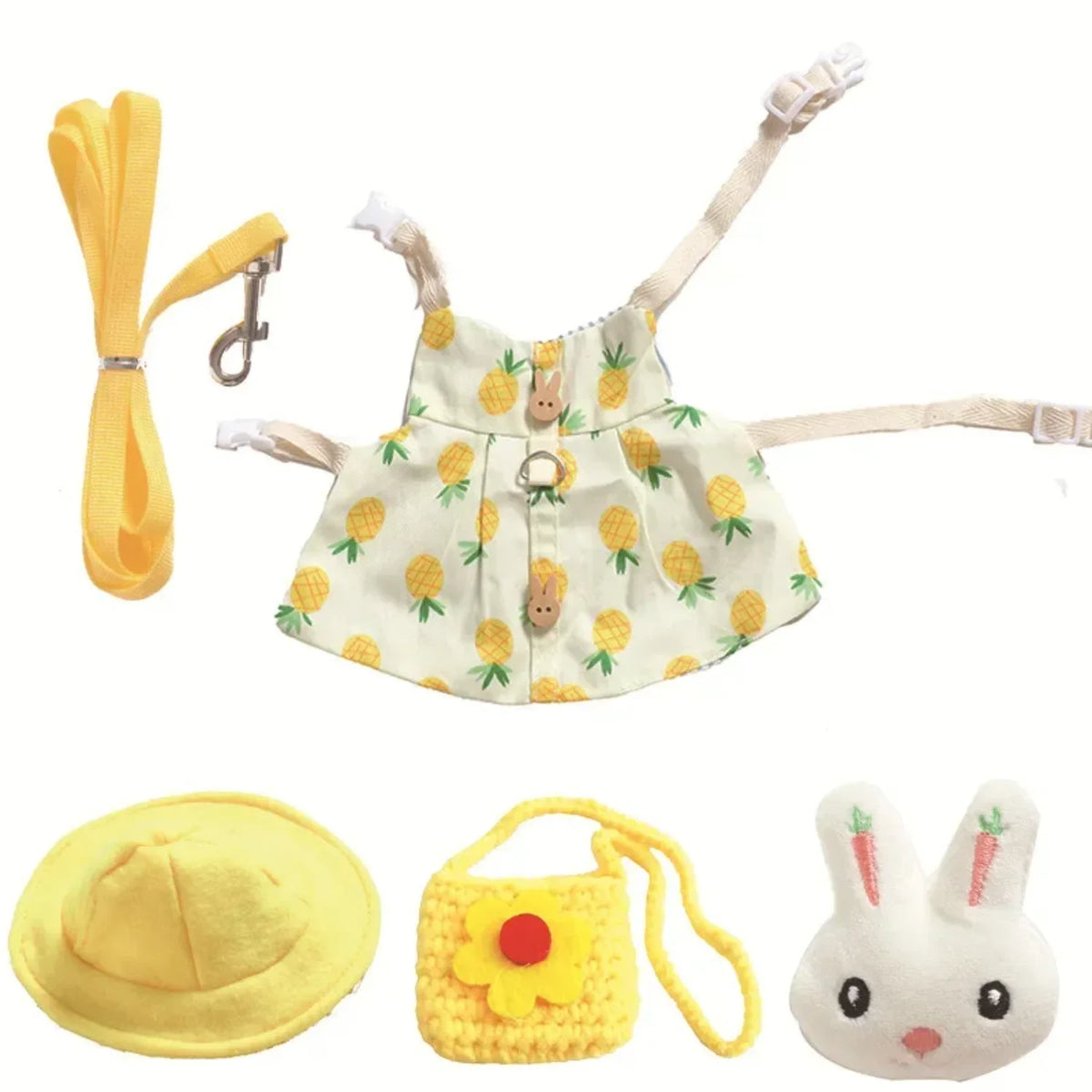 Comfortable Small Animal Harness And Leash Set For Pets