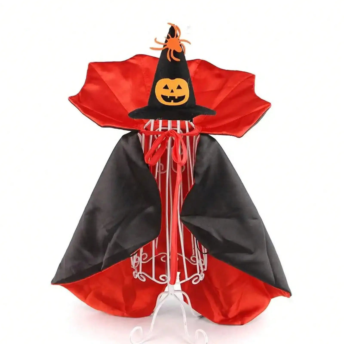 Adjustable Halloween Pet Cape Costume With Soft Comfortable Fabric