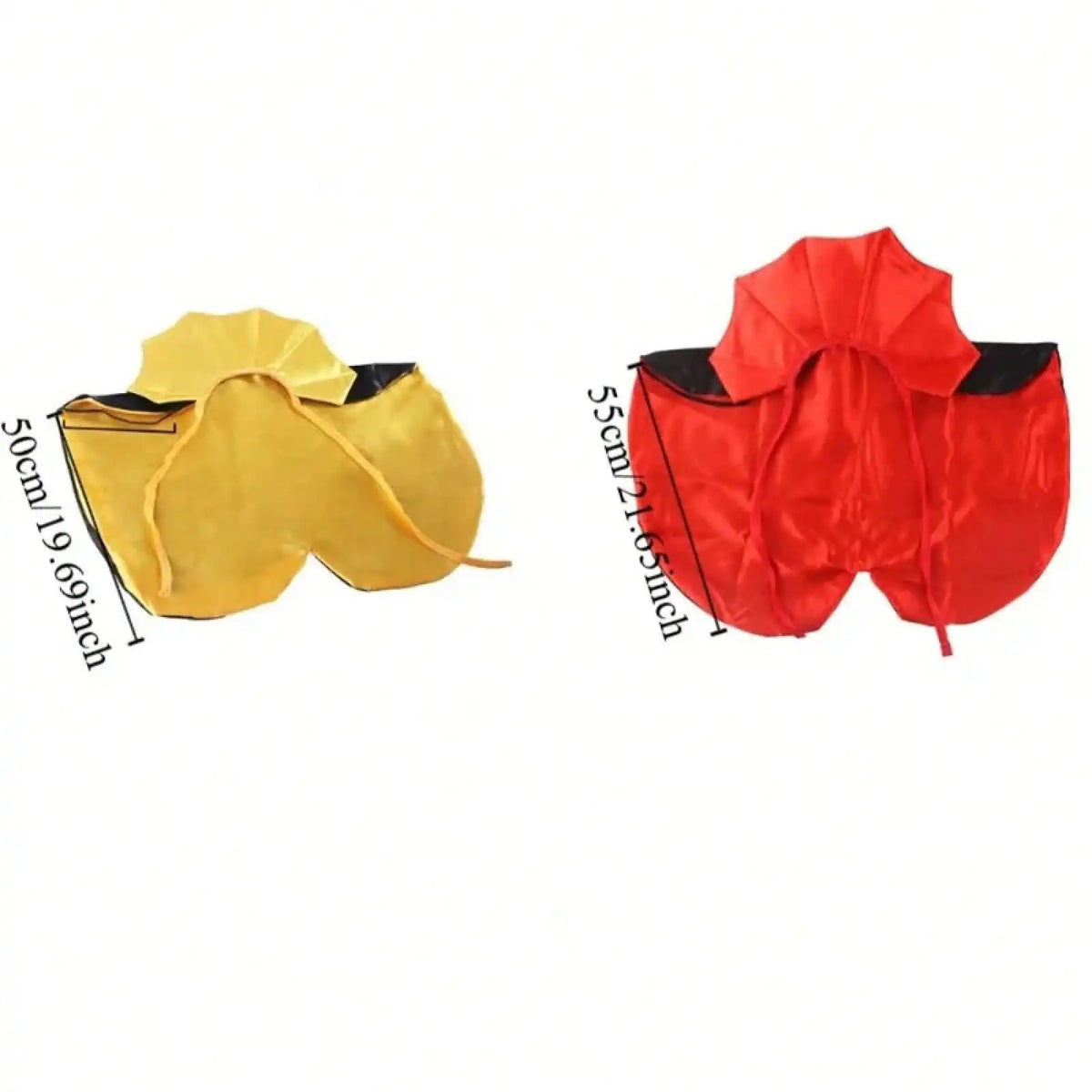 Adjustable Halloween Pet Cape Costume With Soft Comfortable Fabric