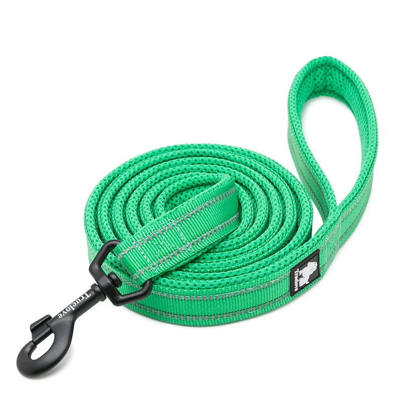 Winhyepet Reflective Padded Handle Dog Training Leash