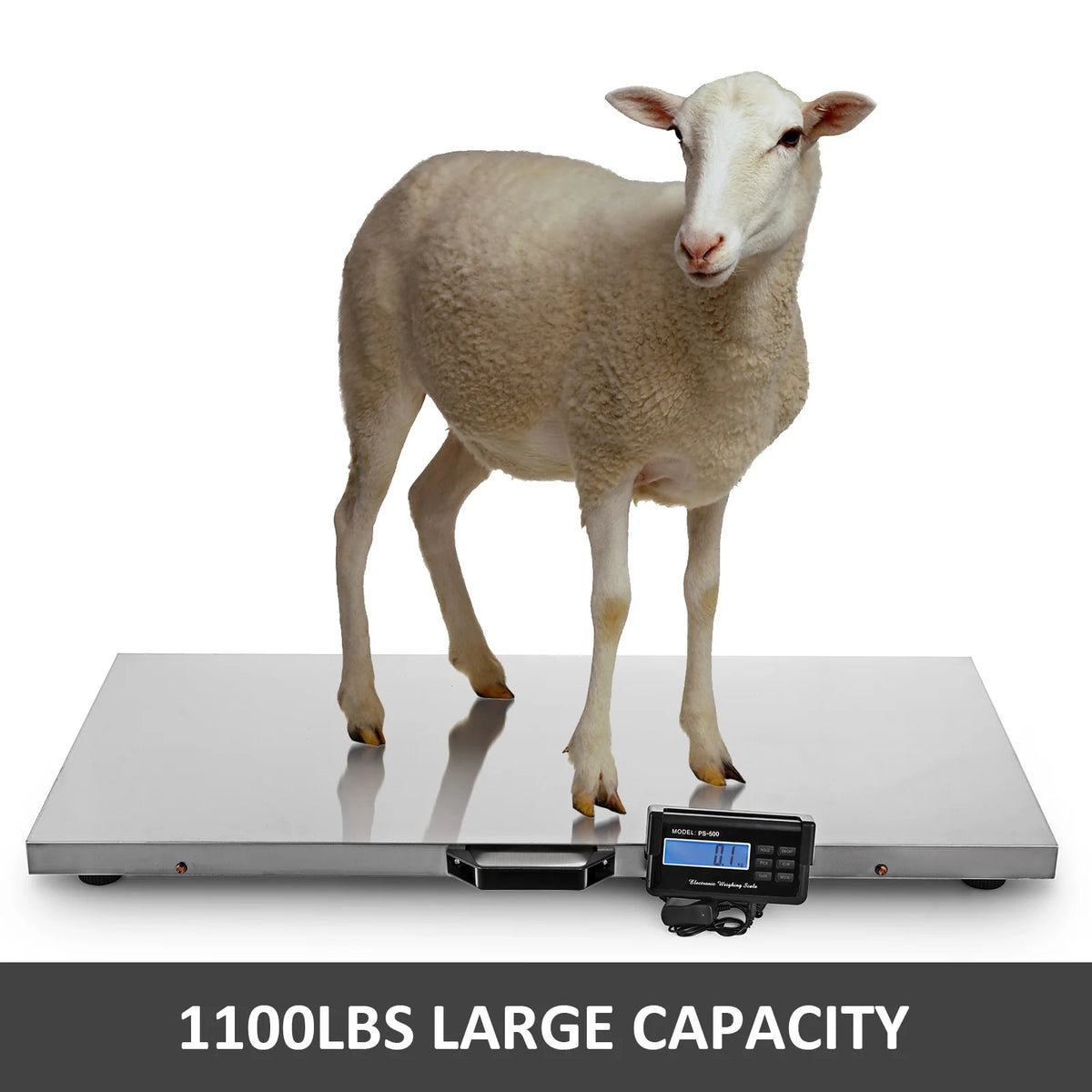 Heavy Duty Digital Livestock Weighing Scale With Stainless Steel Platform