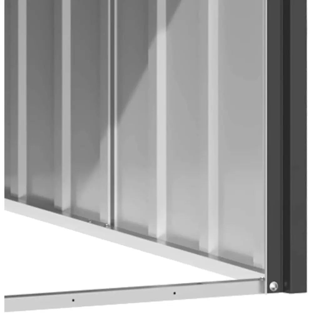 Weatherproof Galvanized Steel Outdoor Dog House and Pet Kennel