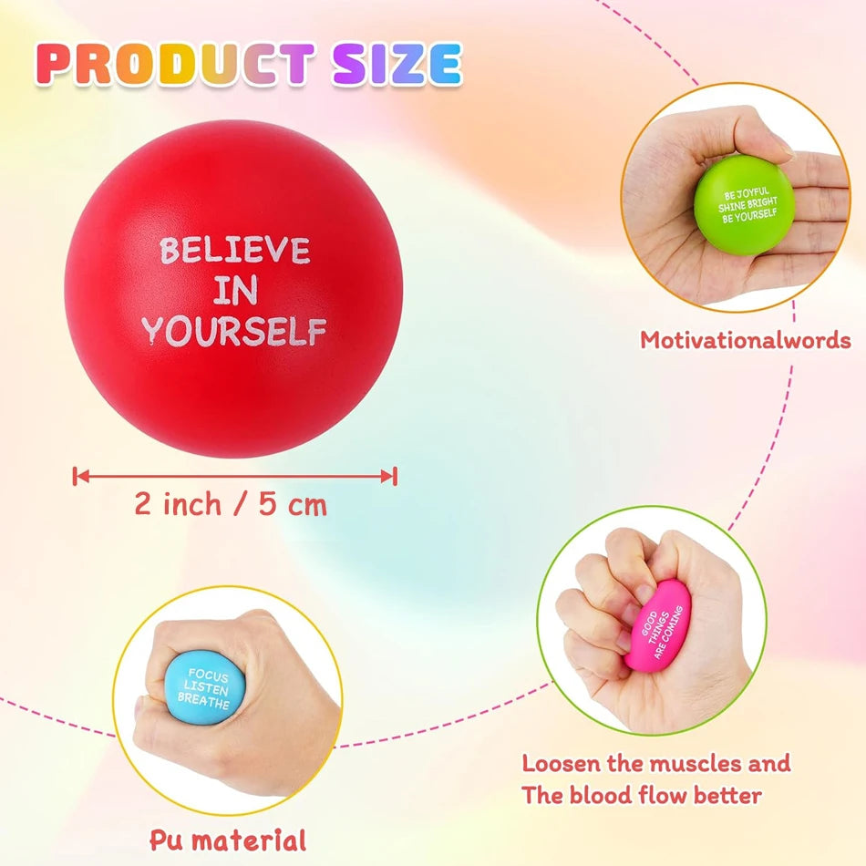 Premium Soft Stress Relief Squeeze Balls Party Gift
