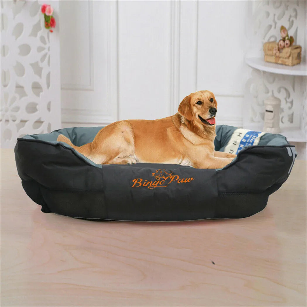 BORWART Orthopedic Waterproof Dog Sofa Bed With Removable Washable Cover