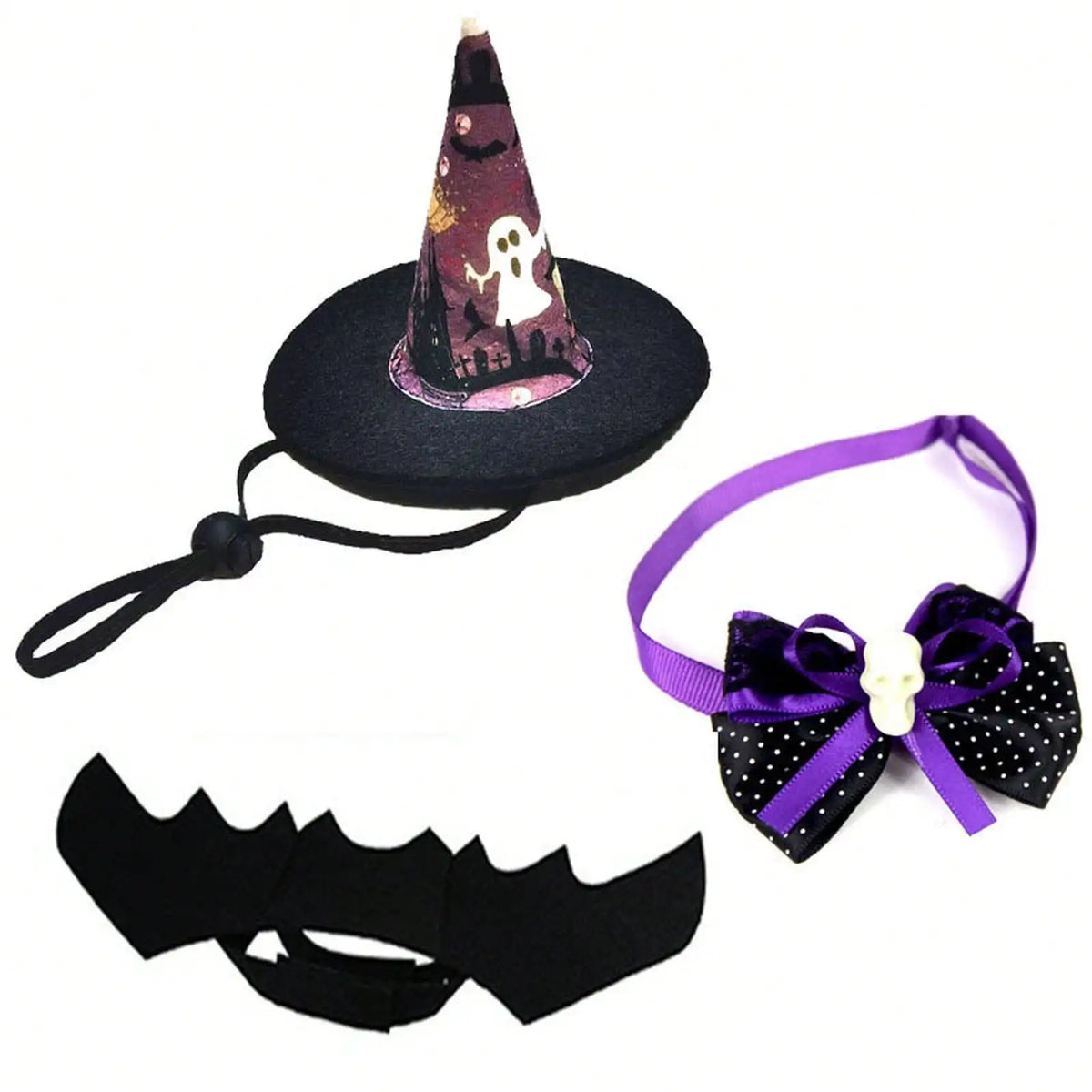 Halloween Pet Costume And Accessory Set For Cute Pets