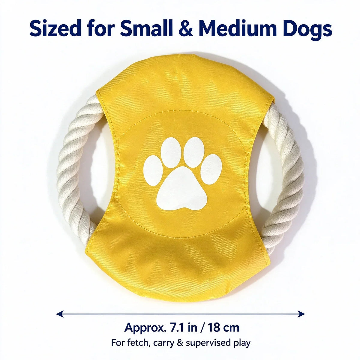 Heavy Duty Dog Flying Disc For Interactive Outdoor Fetch