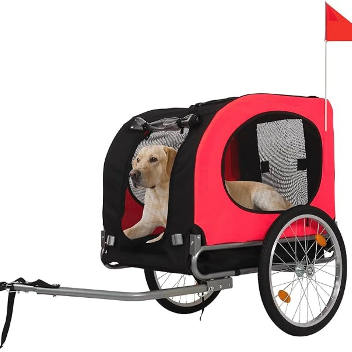 Universal Dog Bike Trailer and Jogger Carrier for Large Dogs