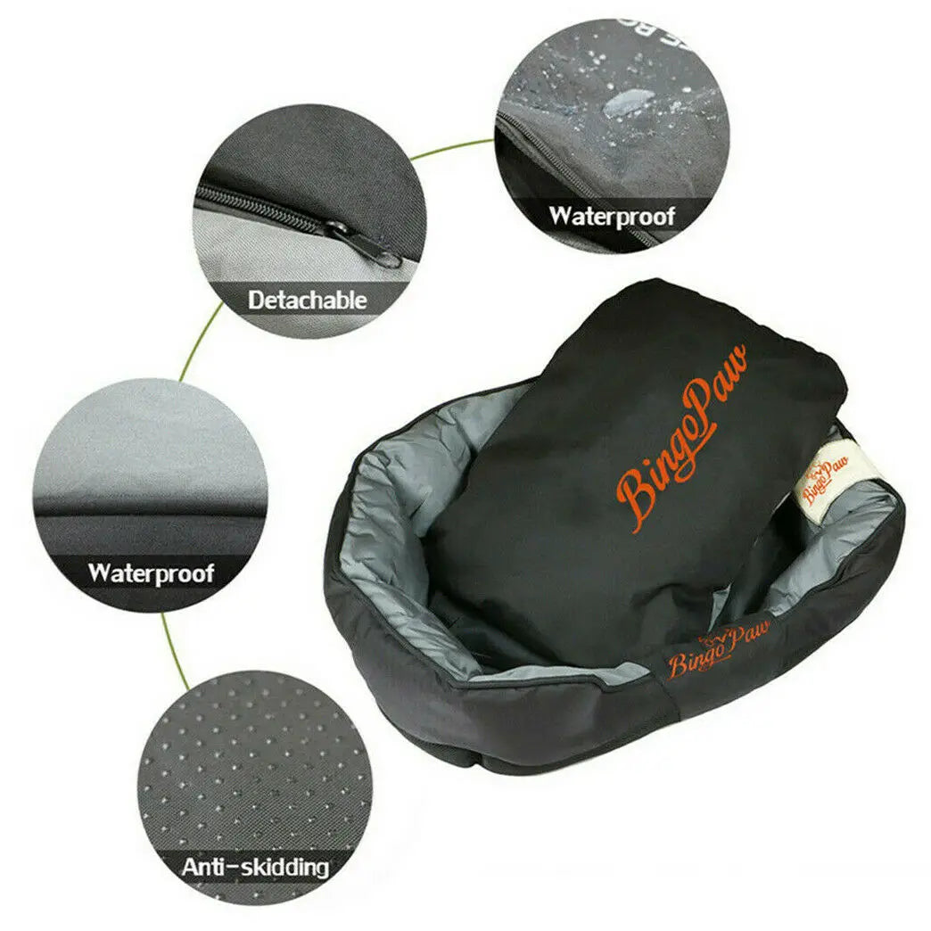 BINGOPAW Waterproof Orthopedic Sofa Bed With Washable Cushion