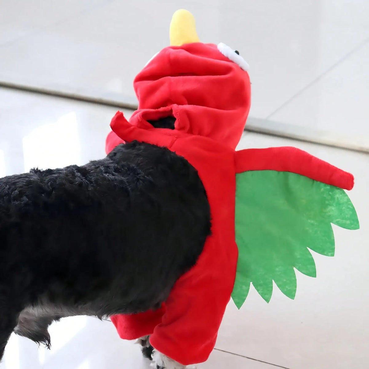 Halloween Pet Turkey Costume With Colorful 3D Wings For Dogs