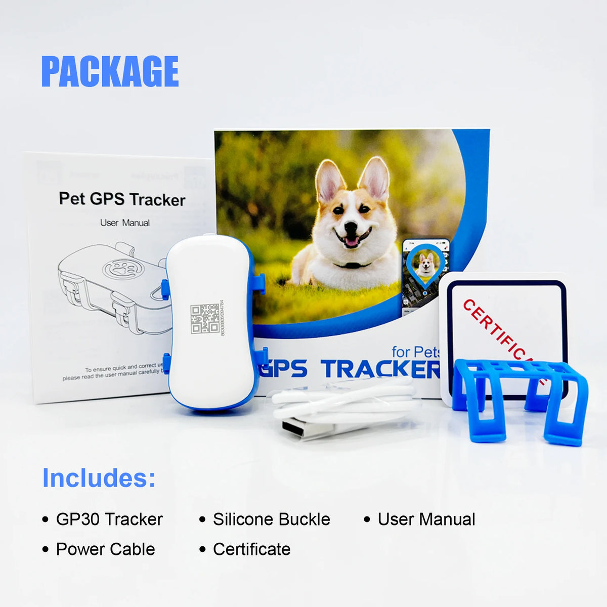Wanwaytech GPS Pet Tracker With Unlimited Range And Secure Tracking