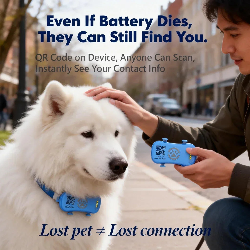 Wanwaytech GPS Pet Tracker With Unlimited Range And Secure Tracking