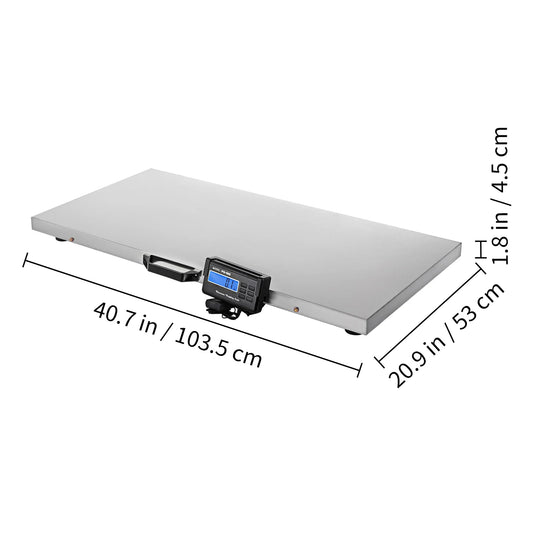 Heavy Duty Digital Livestock Weighing Scale With Stainless Steel Platform