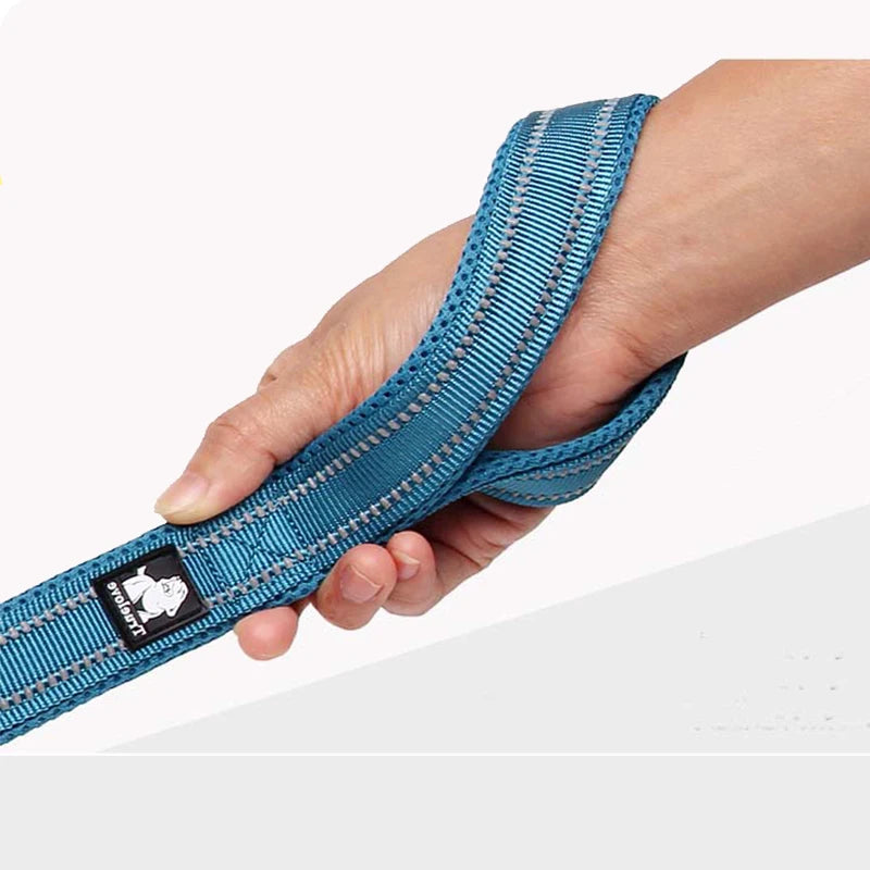 Winhyepet Reflective Padded Handle Dog Training Leash