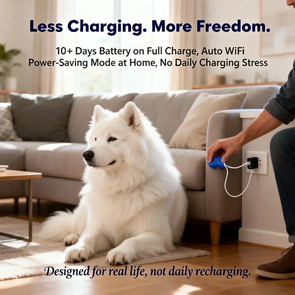 Wanwaytech GPS Pet Tracker With Unlimited Range And Secure Tracking