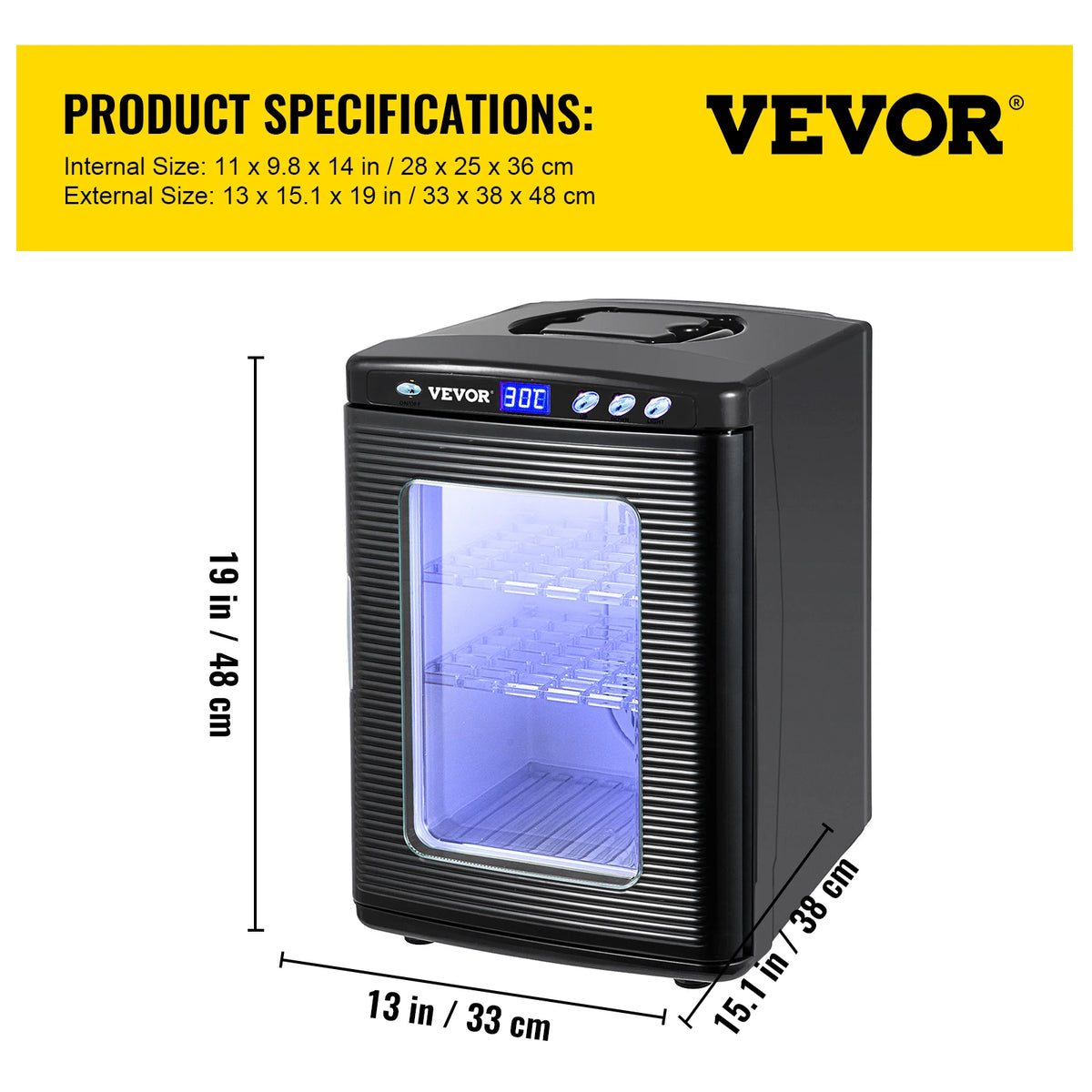 Automatic Reptile Incubator For Snakes And Turtles With Thermostat Control