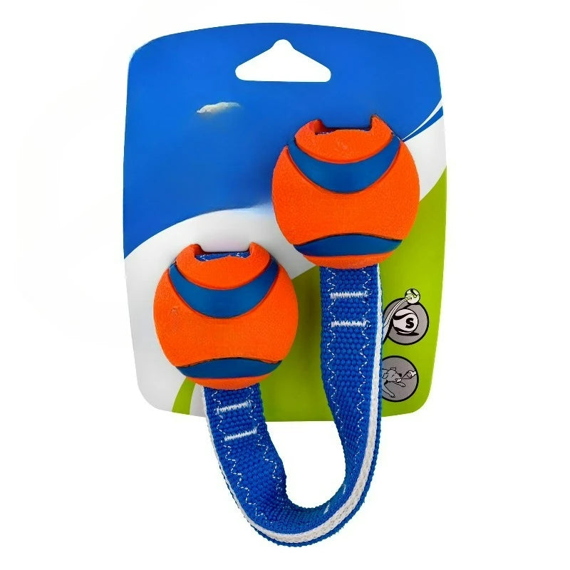 Indoor Outdoor Rope Fetch Dog Toy Durable Tug Play Accessory