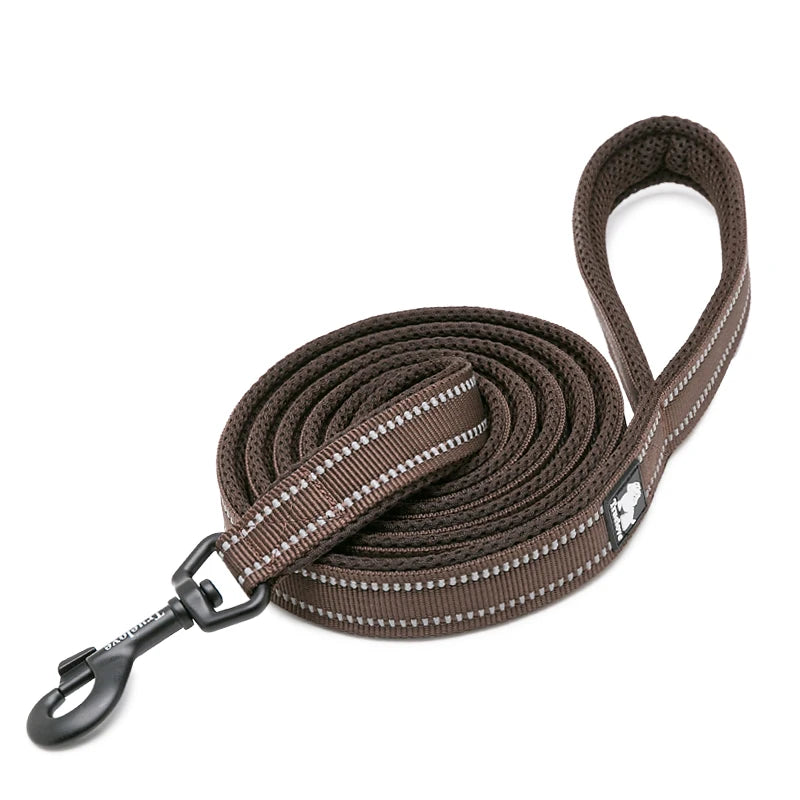 Winhyepet Reflective Padded Handle Dog Training Leash