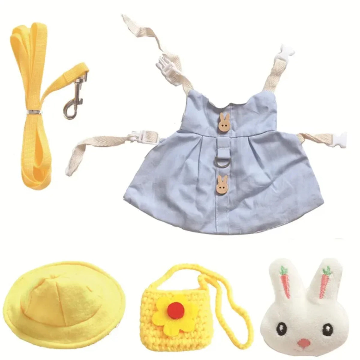 Comfortable Small Animal Harness And Leash Set For Pets
