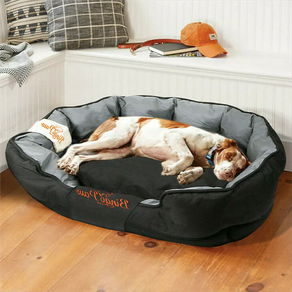 BORWART Orthopedic Waterproof Dog Sofa Bed With Removable Washable Cover
