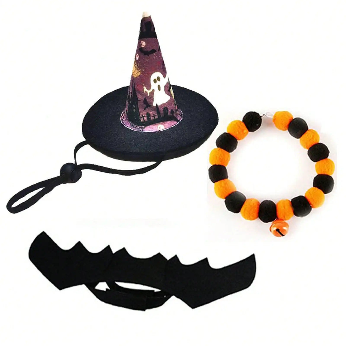 Halloween Pet Costume And Accessory Set For Cute Pets