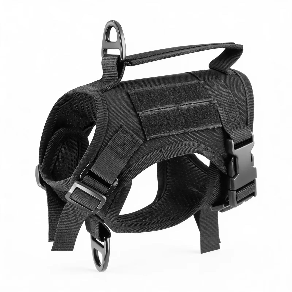 PETRAVEL Tactical Cat Harness Vest and Leash Set Adjustable Escape Proof