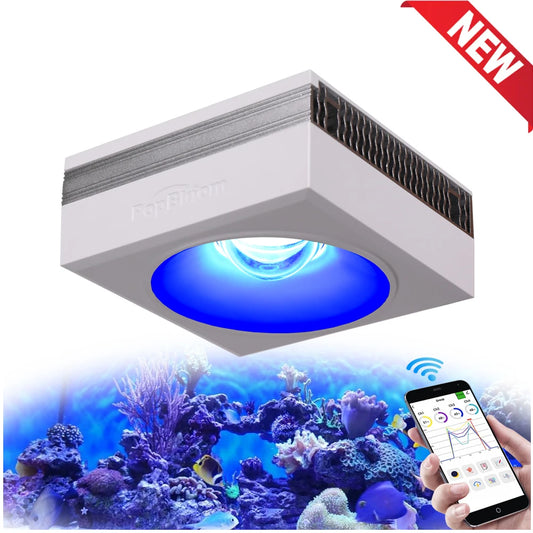 PopBloom WiFi Full Spectrum LED Reef Aquarium Light for Coral