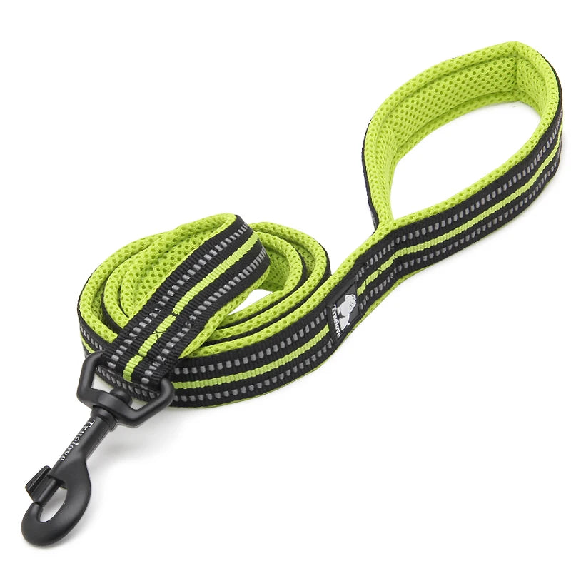 Winhyepet Reflective Padded Handle Dog Training Leash