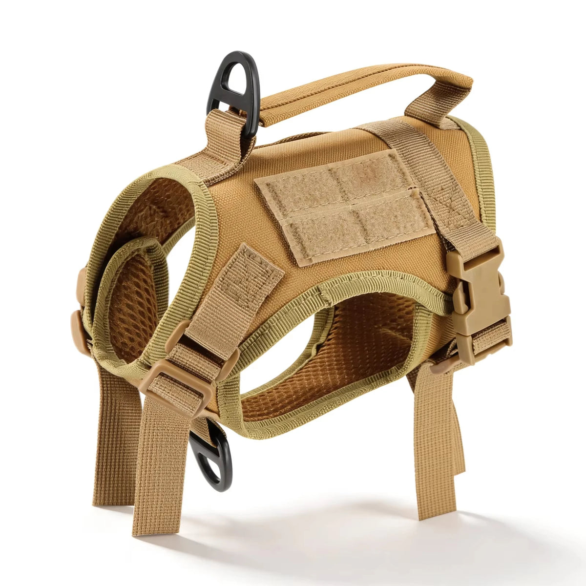 PETRAVEL Tactical Cat Harness Vest and Leash Set Adjustable Escape Proof