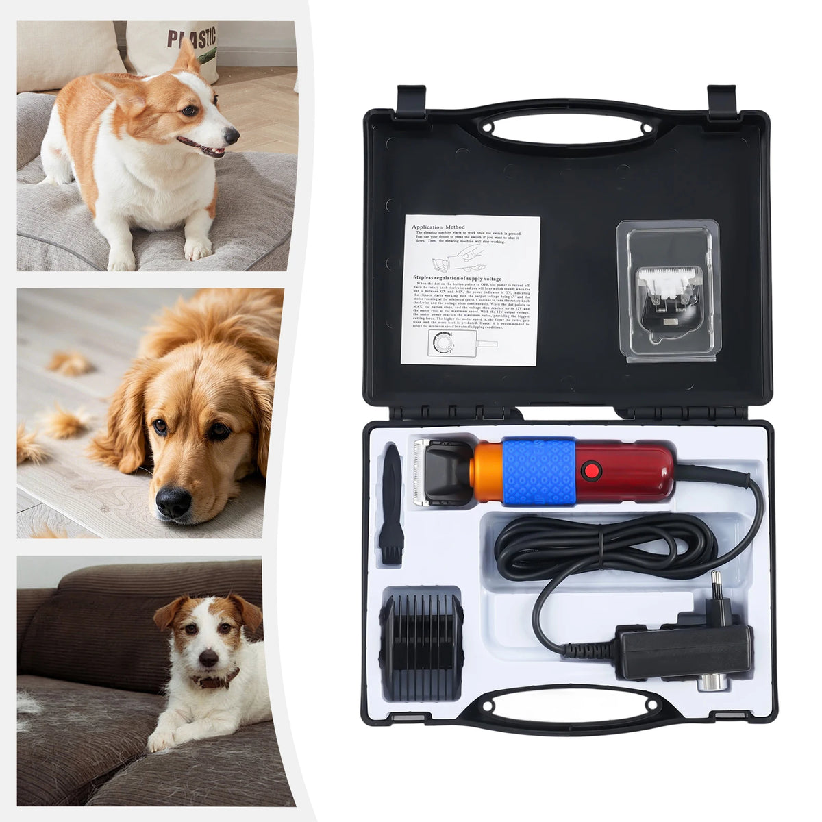 Electric Animal Shearing Clipper for Sheep Goats and Pets
