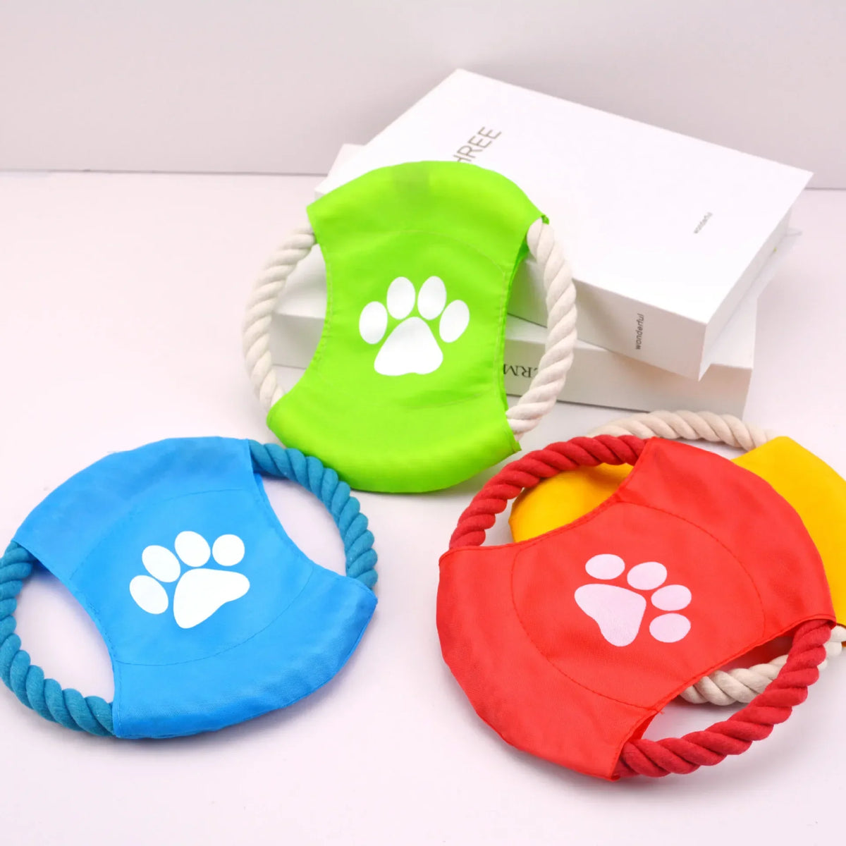 Durable Interactive Dog Fetch Toy For Tug And Chew Play