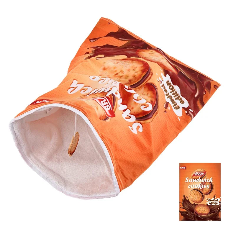 Interactive Collapsible Cat Tunnel Toy For Active Play