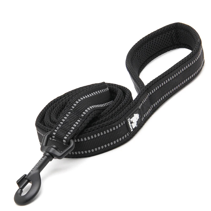 Winhyepet Reflective Padded Handle Dog Training Leash