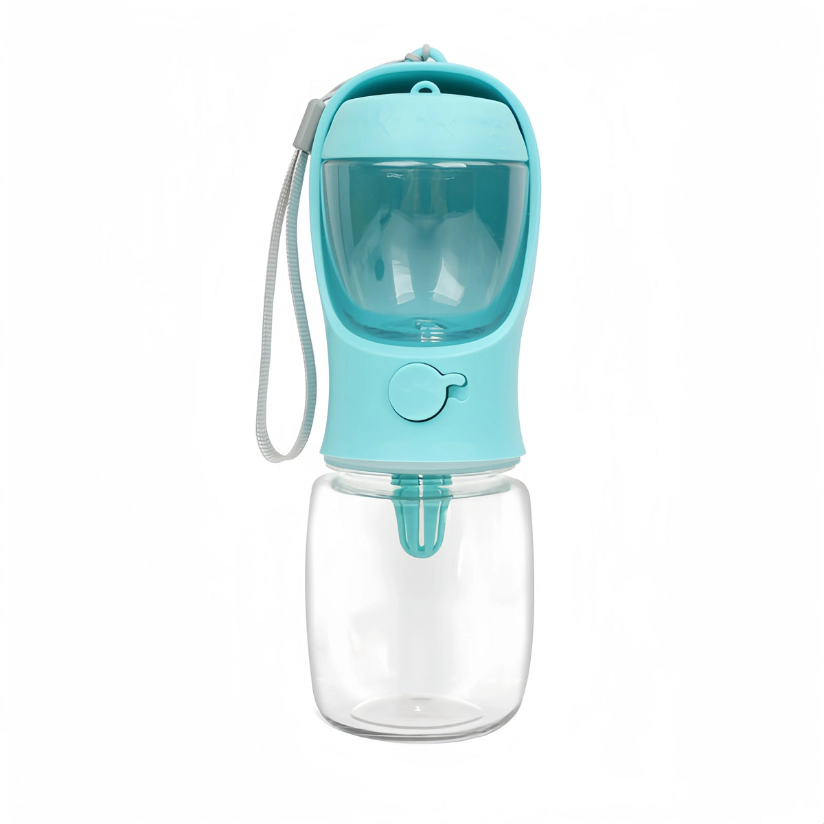 Portable Pet Water Bottle With Food Storage For Outdoor Travel